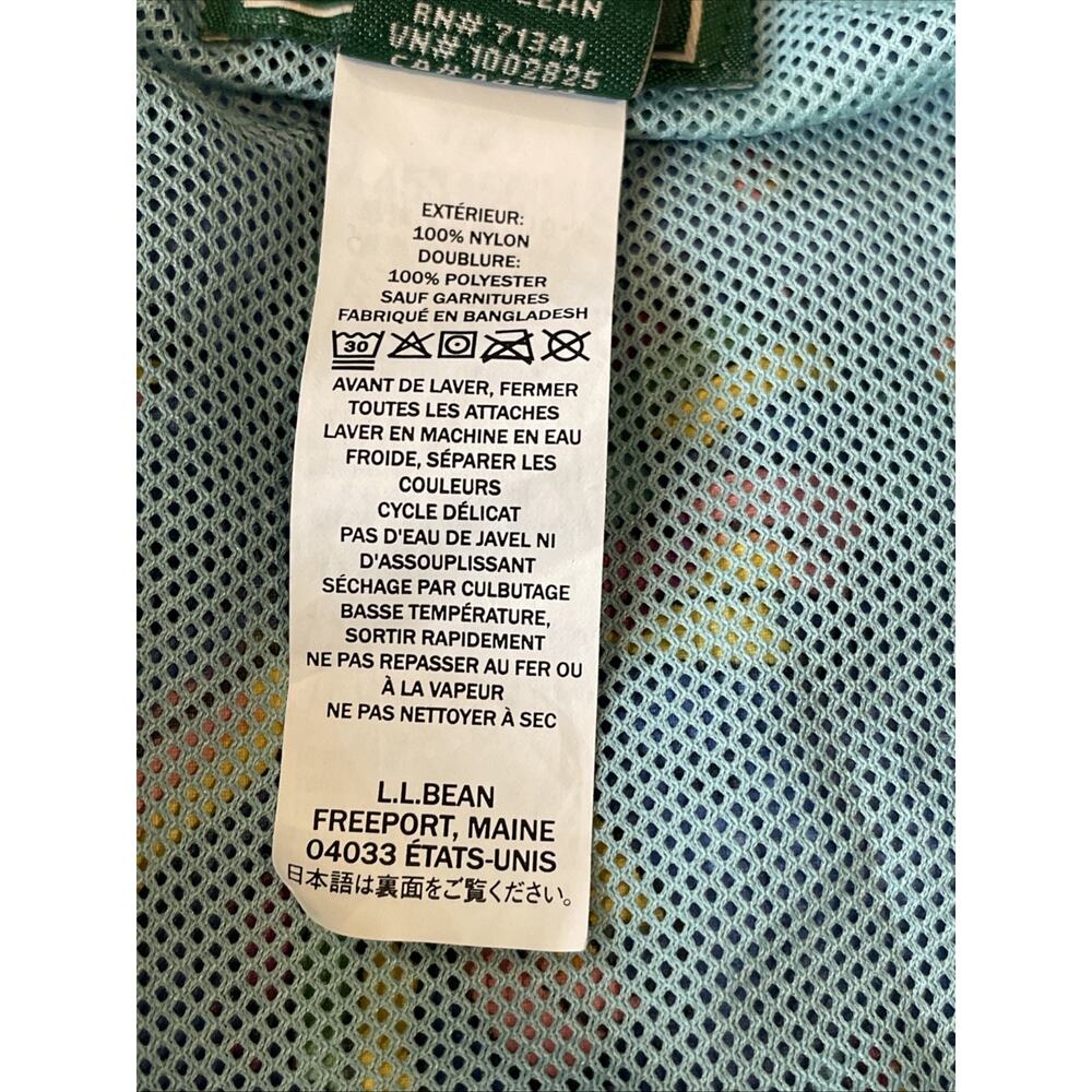 Lands End Butterfly Jacket Hoodie Girls 4T Nylon Lined Youth Kids Windbreaker - Picture 7 of 15